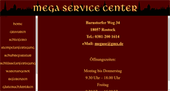 Desktop Screenshot of mega-service-center.de